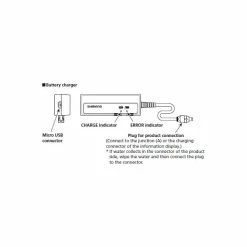 Chargeur Batterie Shimano Dura-Ace Di2 Avec Cable USB (SM-BCR2) -magasin de pièces de vélo pas cher chargeur batterie shimano dura ace di2 avec cable usb sm bcr2 2