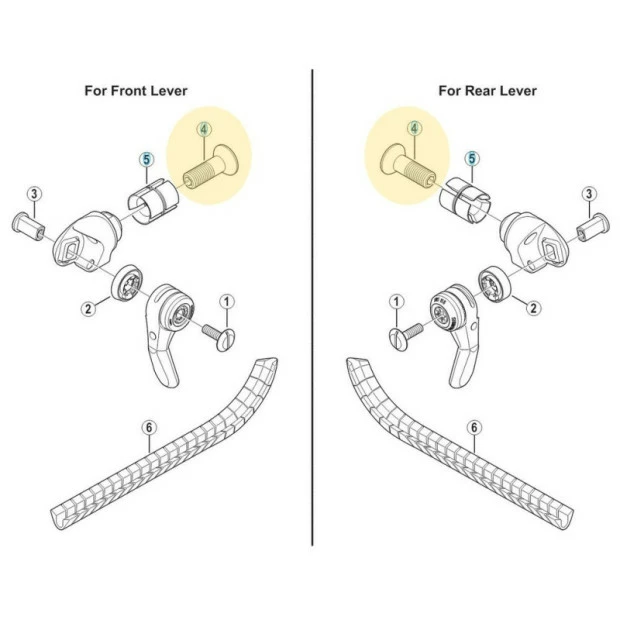 Corps De Fixation De Leviers De Vitesses Shimano SL-BS79 - Dura Ace 7900 3 Corps De Fixation De Leviers De Vitesses Shimano SL-BS79 - Dura Ace 7900