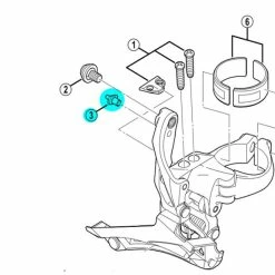 Guide Câble Dérailleur Avant Shimano FD6800 - Y5P122000