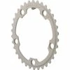 Plateau Shimano Tiagra FC-4650 - 34 Dents - Argent -magasin de pièces de vélo pas cher plateau shimano tiagra fc 4650 39 dents argent